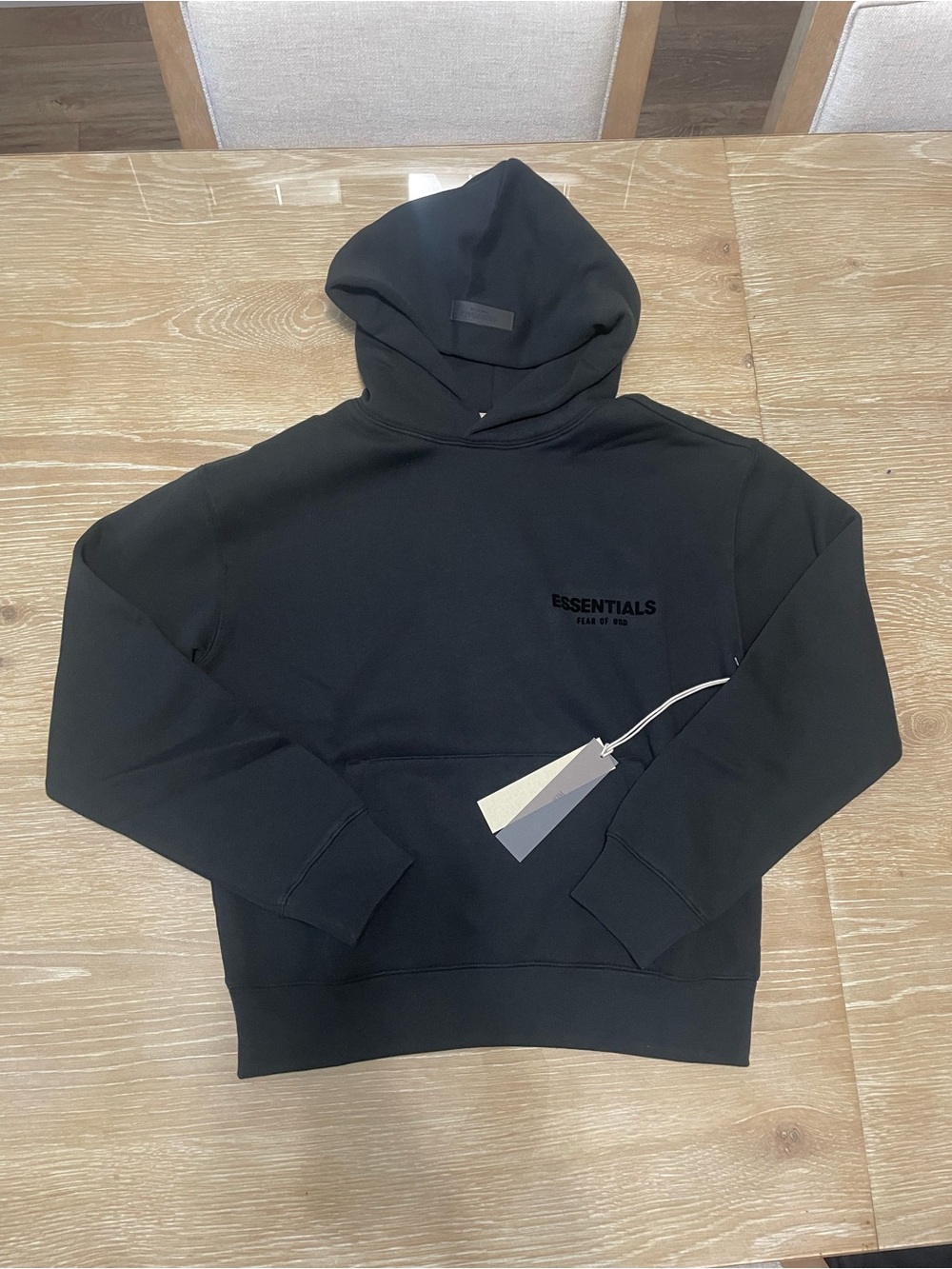 Essentials Black Sweatpants & Hoodie Set - Picture 8 of 8